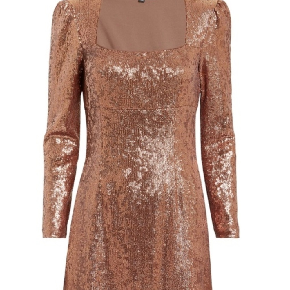 Rosegold Intermix sequin dress